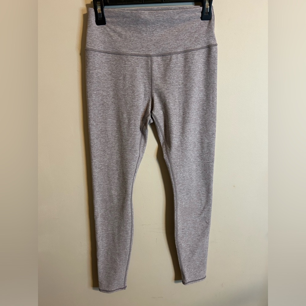 heathered purple Alo leggings